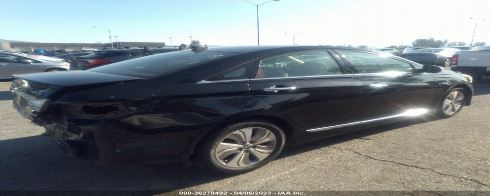 KMHEC4A45FA135642 2015 HYUNDAI SONATA HYBRID photo no. 4