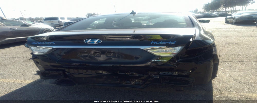 KMHEC4A45FA135642 2015 HYUNDAI SONATA HYBRID photo no. 6
