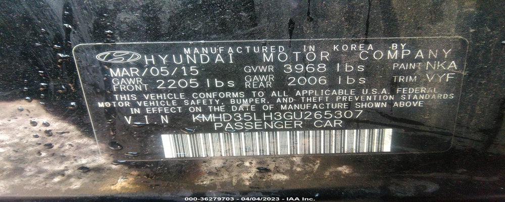 KMHD35LH3GU265307 2016 HYUNDAI ELANTRA GT photo no. 9