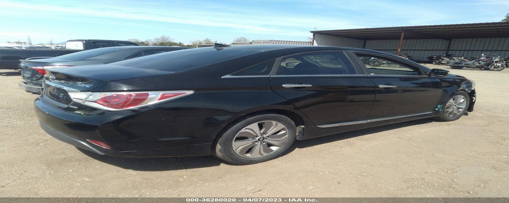 KMHEC4A41FA130924 2015 HYUNDAI SONATA HYBRID photo no. 4
