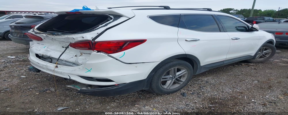 5XYZU3LB8JG561598 2018 HYUNDAI SANTA FE SPORT photo no. 4