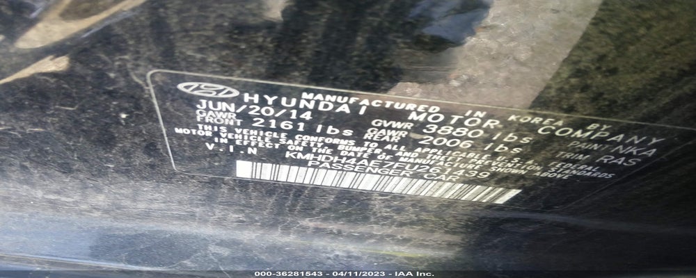 KMHDH4AE7FU261439 2015 HYUNDAI ELANTRA photo no. 9