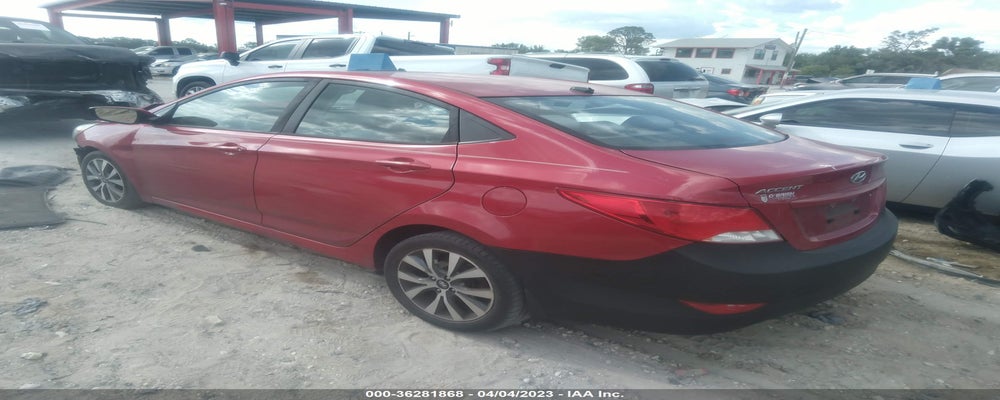 KMHCT4AE9HU343640 2017 HYUNDAI ACCENT photo no. 3