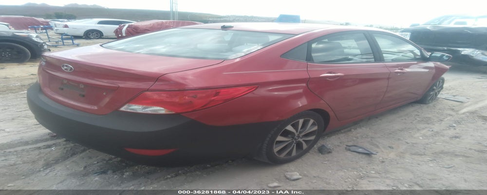 KMHCT4AE9HU343640 2017 HYUNDAI ACCENT photo no. 4