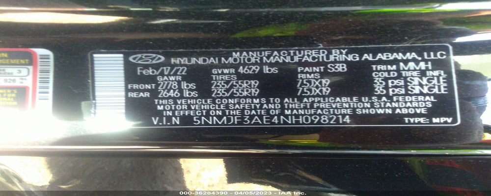 5NMJF3AE4NH098214 2022 HYUNDAI TUCSON photo no. 9