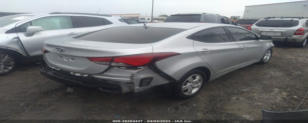 KMHDH4AE1FU385139 2015 HYUNDAI ELANTRA photo no. 4