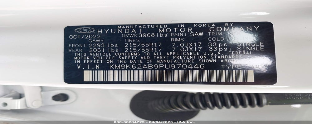 KM8K62AB9PU970446 2023 HYUNDAI KONA photo no. 9