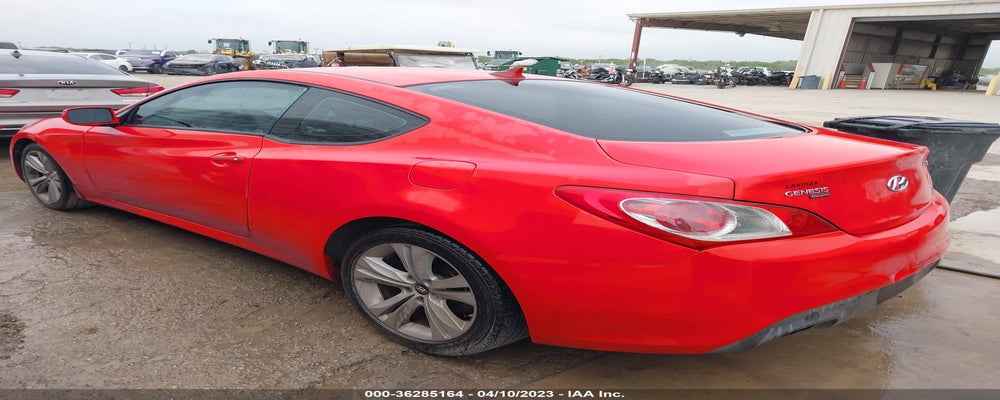 KMHHU6KH3AU003686 2010 HYUNDAI GENESIS COUPE photo no. 3