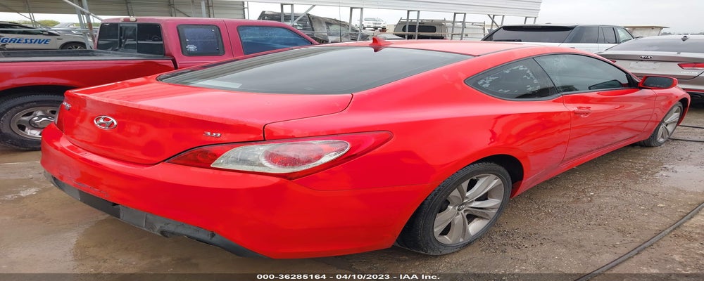 KMHHU6KH3AU003686 2010 HYUNDAI GENESIS COUPE photo no. 4