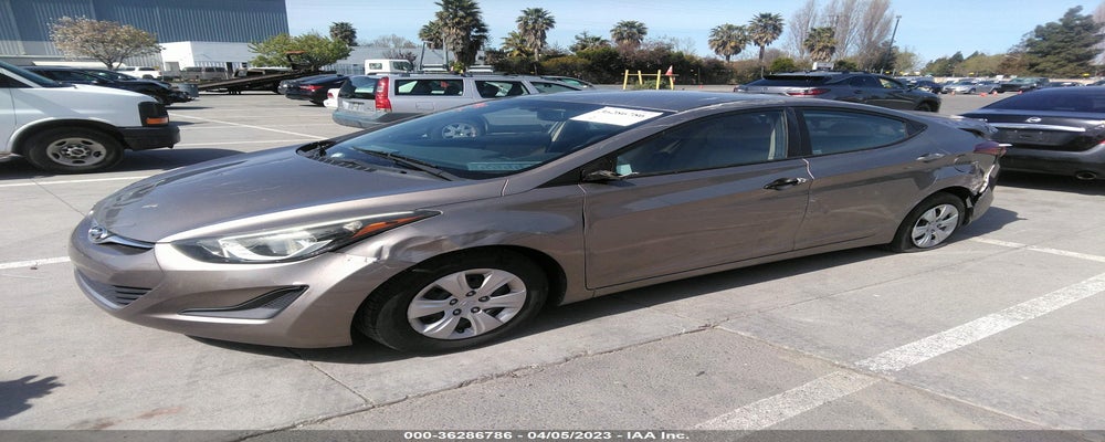 5NPDH4AE1GH667183 2016 HYUNDAI ELANTRA photo no. 2
