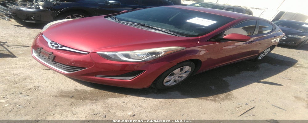 5NPDH4AEXGH764110 2016 HYUNDAI ELANTRA photo no. 2