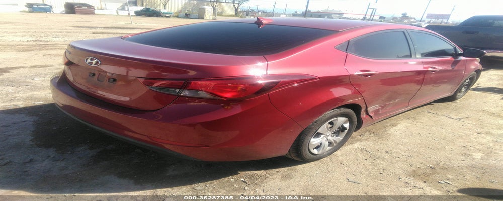 5NPDH4AEXGH764110 2016 HYUNDAI ELANTRA photo no. 4