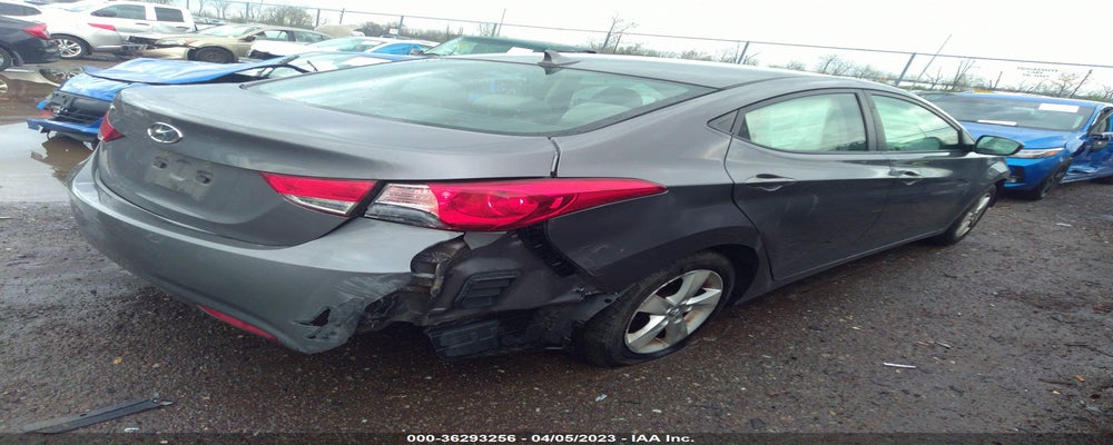 5NPDH4AEXCH062816 2012 HYUNDAI ELANTRA photo no. 4