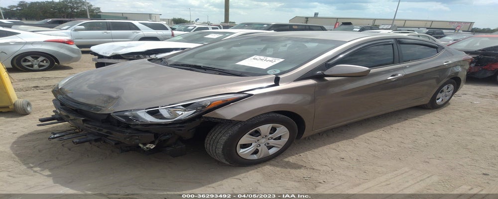 5NPDH4AE6GH664280 2016 HYUNDAI ELANTRA photo no. 2