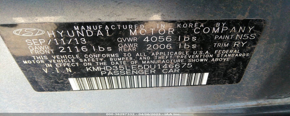 KMHD35LE5DU146675 2013 HYUNDAI ELANTRA GT photo no. 9