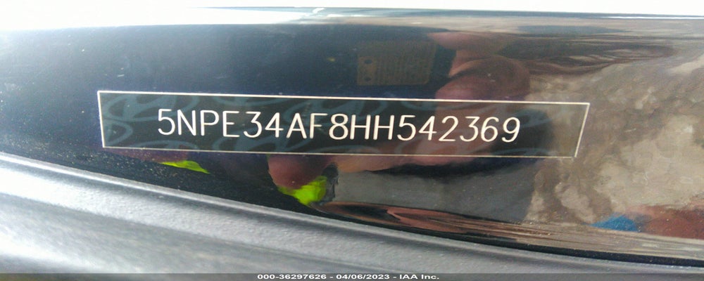5NPE34AF8HH542369 2017 HYUNDAI SONATA photo no. 9
