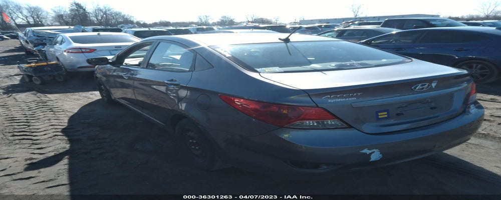 KMHCT4AE7EU660599 2014 HYUNDAI ACCENT photo no. 3