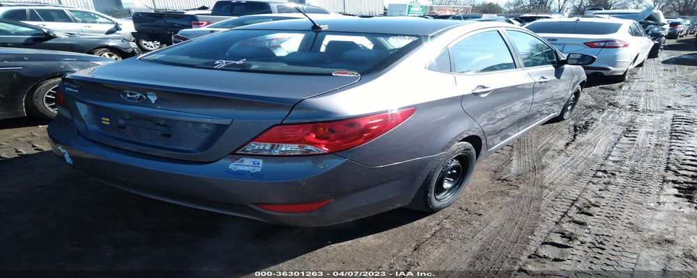KMHCT4AE7EU660599 2014 HYUNDAI ACCENT photo no. 4