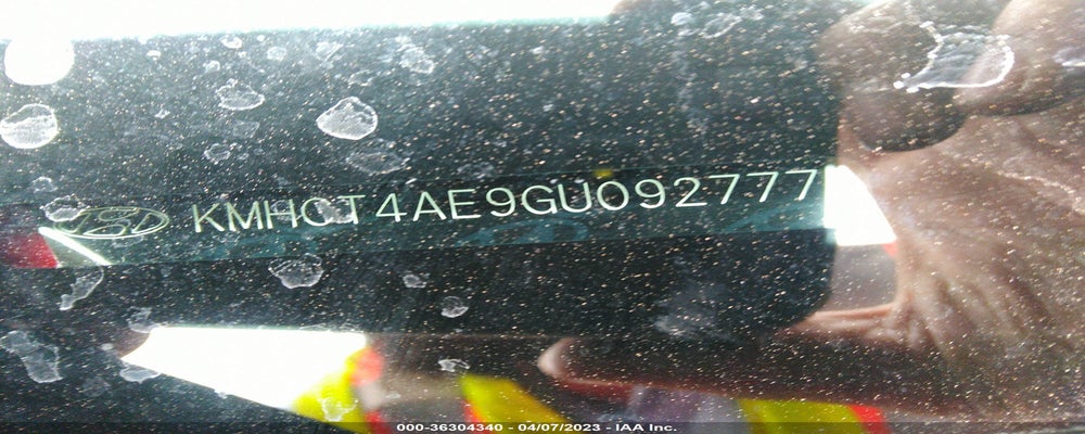 KMHCT4AE9GU092777 2016 HYUNDAI ACCENT photo no. 9