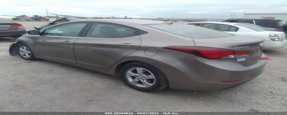 5NPDH4AE5EH477612 2014 HYUNDAI ELANTRA photo no. 3