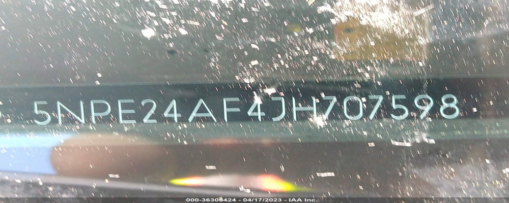 5NPE24AF4JH707598 2018 HYUNDAI SONATA photo no. 9