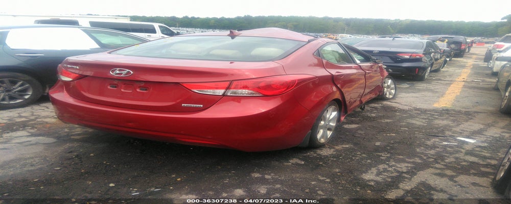 KMHDH4AE8CU381116 2012 HYUNDAI ELANTRA photo no. 4