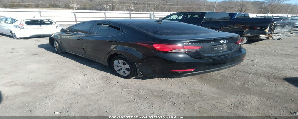 5NPDH4AEXGH774670 2016 HYUNDAI ELANTRA photo no. 3