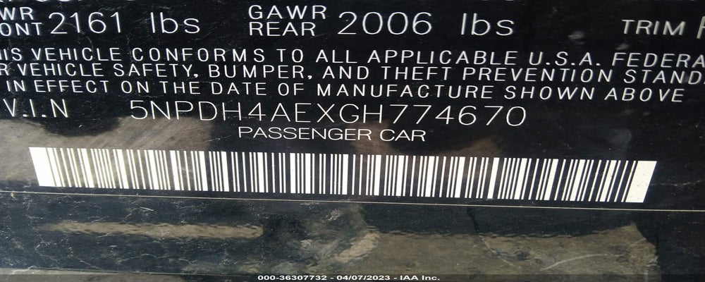 5NPDH4AEXGH774670 2016 HYUNDAI ELANTRA photo no. 9