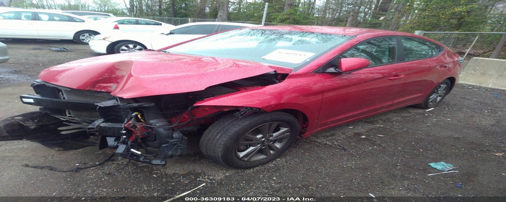5NPD84LF1JH244343 2018 HYUNDAI ELANTRA photo no. 2