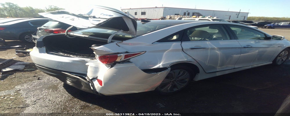 KMHEC4A44FA119917 2015 HYUNDAI SONATA HYBRID photo no. 4