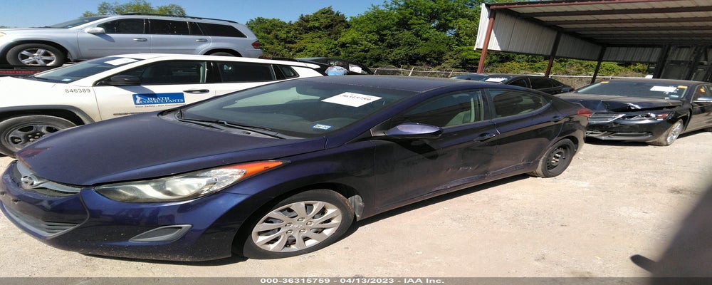 5NPDH4AE3BH030661 2011 HYUNDAI ELANTRA photo no. 2
