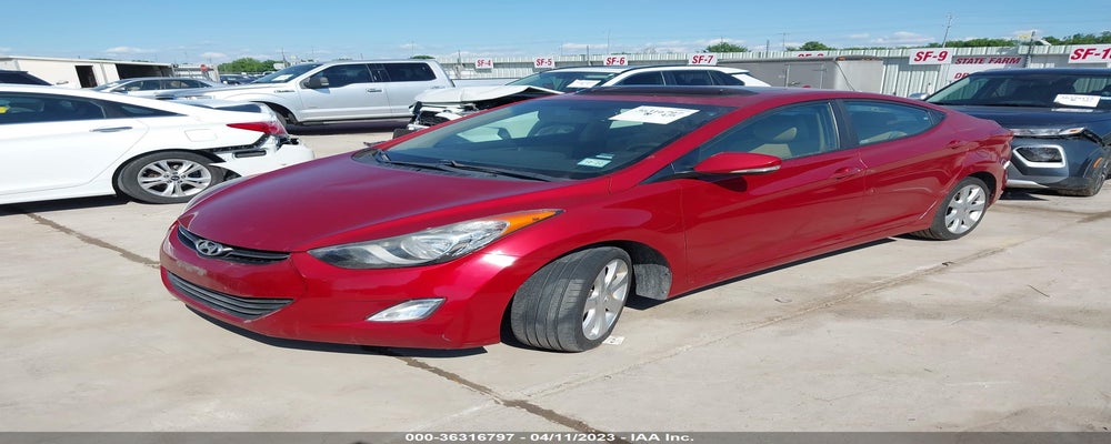 KMHDH4AE9CU473190 2012 HYUNDAI ELANTRA photo no. 2