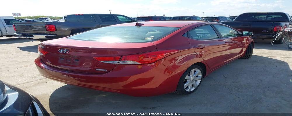 KMHDH4AE9CU473190 2012 HYUNDAI ELANTRA photo no. 4