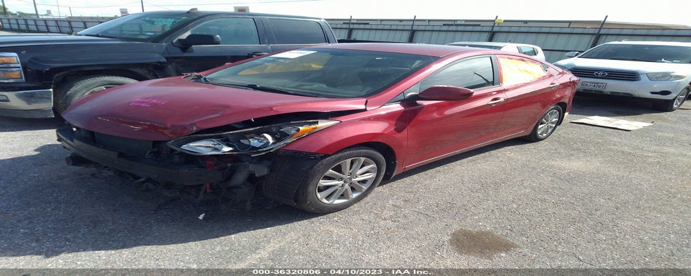 KMHDH4AE2EU184400 2014 HYUNDAI ELANTRA photo no. 2