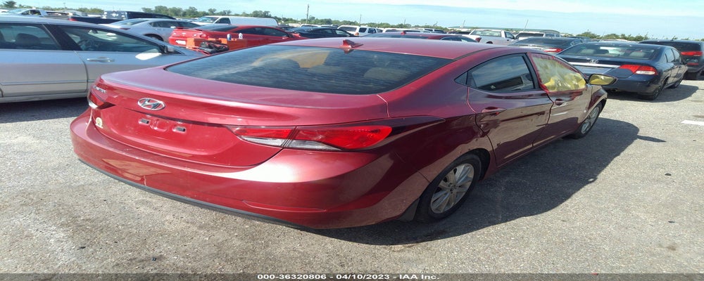 KMHDH4AE2EU184400 2014 HYUNDAI ELANTRA photo no. 4