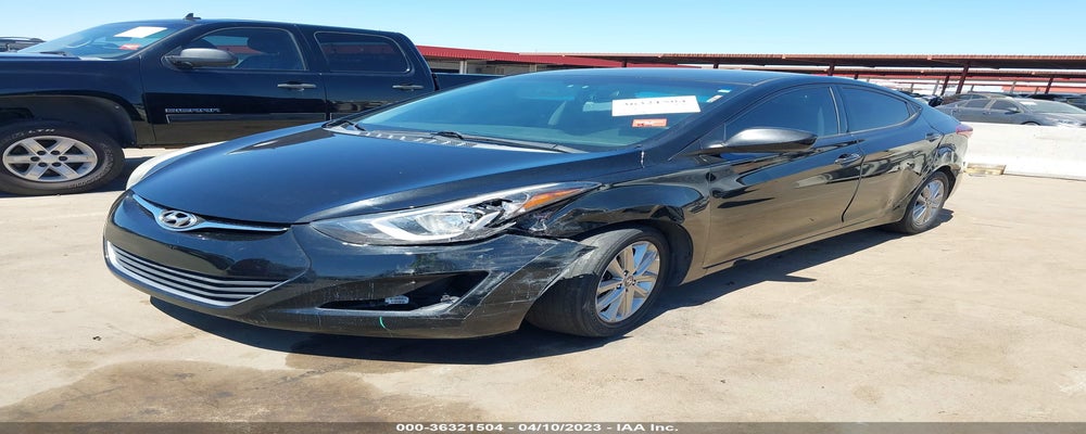 5NPDH4AE9EH502558 2014 HYUNDAI ELANTRA photo no. 2
