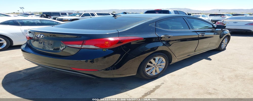 5NPDH4AE9EH502558 2014 HYUNDAI ELANTRA photo no. 4