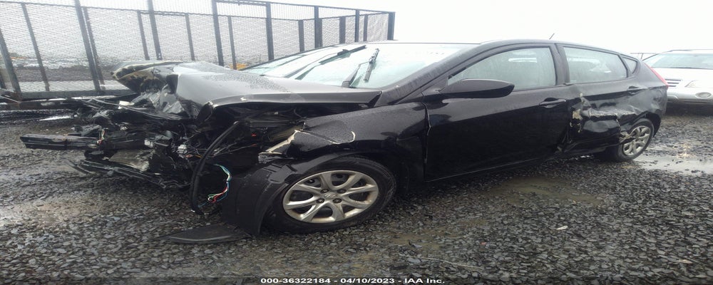 KMHCT5AE2EU146343 2014 HYUNDAI ACCENT photo no. 2