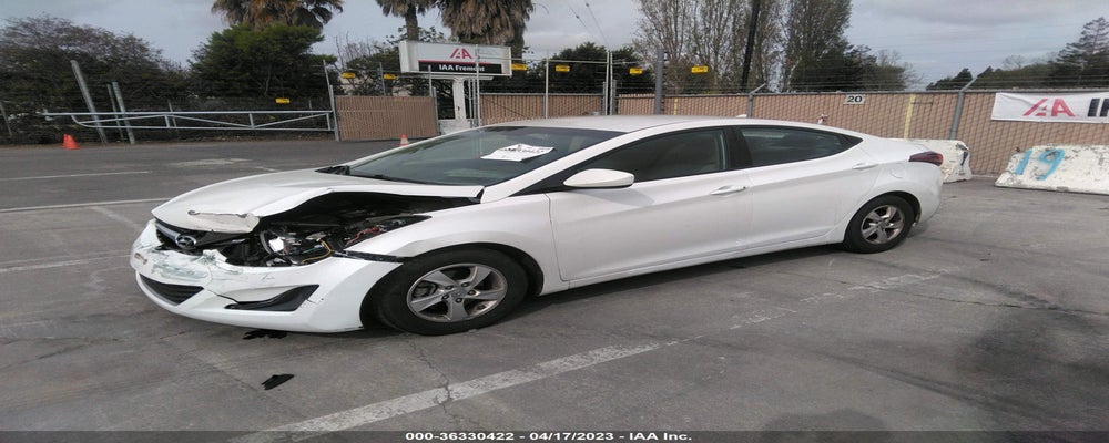 5NPDH4AE3EH503947 2014 HYUNDAI ELANTRA photo no. 2