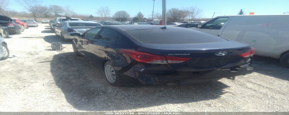 5NPDH4AE4BH050398 2011 HYUNDAI ELANTRA photo no. 3