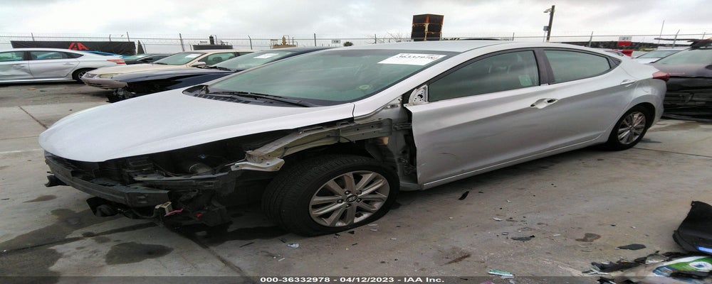5NPDH4AE3GH660087 2016 HYUNDAI ELANTRA photo no. 2