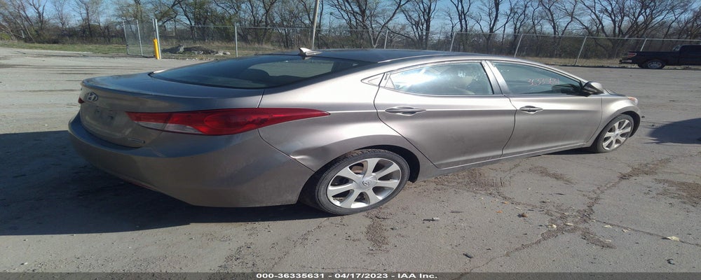 5NPDH4AE2CH107635 2012 HYUNDAI ELANTRA photo no. 4
