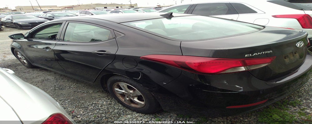 5NPDH4AE6EH474203 2014 HYUNDAI ELANTRA photo no. 3