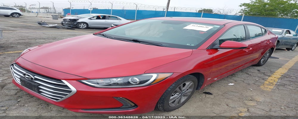 5NPD84LF9JH345338 2018 HYUNDAI ELANTRA photo no. 2