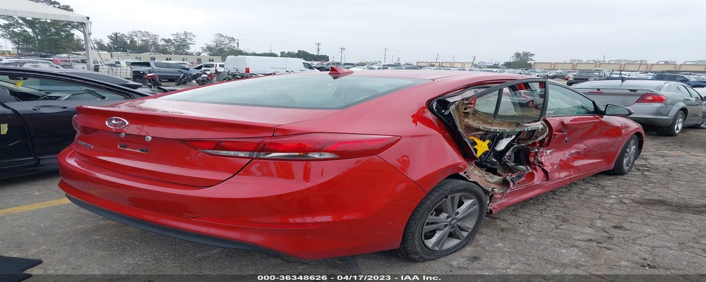 5NPD84LF9JH345338 2018 HYUNDAI ELANTRA photo no. 4