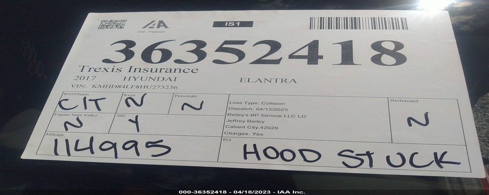 KMHD84LF8HU273236 2017 HYUNDAI ELANTRA photo no. 10