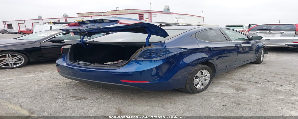5NPDH4AE4GH742278 2016 HYUNDAI ELANTRA photo no. 4