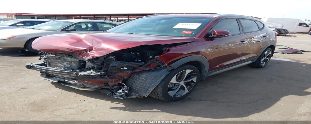 KM8J33A29HU316266 2017 HYUNDAI TUCSON photo no. 2