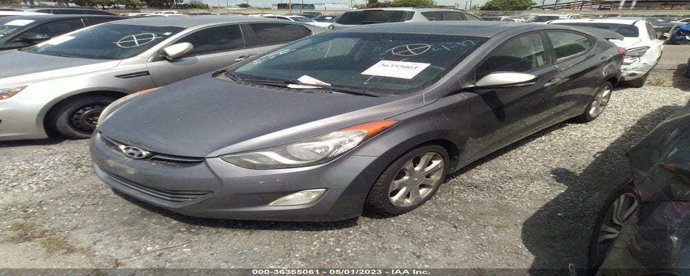 5NPDH4AE9CH083950 2012 HYUNDAI ELANTRA photo no. 2
