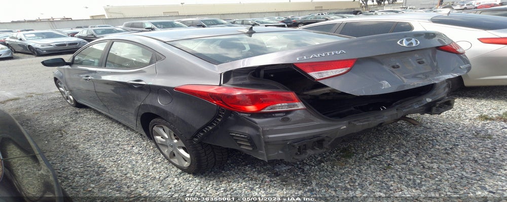 5NPDH4AE9CH083950 2012 HYUNDAI ELANTRA photo no. 3